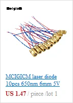 MCIGICM 3 шт. USB мини разряда нагрузочный резистор 2A/1A с переключателем 1A зеленый светодиод, 2A красный светодиод