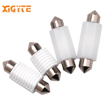 

C5W led C10W Bulb Car Interior light Festoon 31mm 36mm 39mm 41mm SMD 3030 COB Reading Dome Lamp 12V 24V 6000K White Car styling