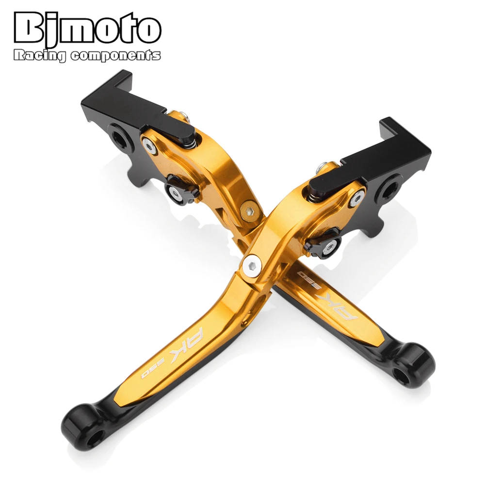 BJMOTO мотоциклетная складывающаяся муфта тормозные рычаги для KYMCO AK550 AK 550 AK550 логотип Мотоцикл Регулируемый удлиненный ручной рычаг