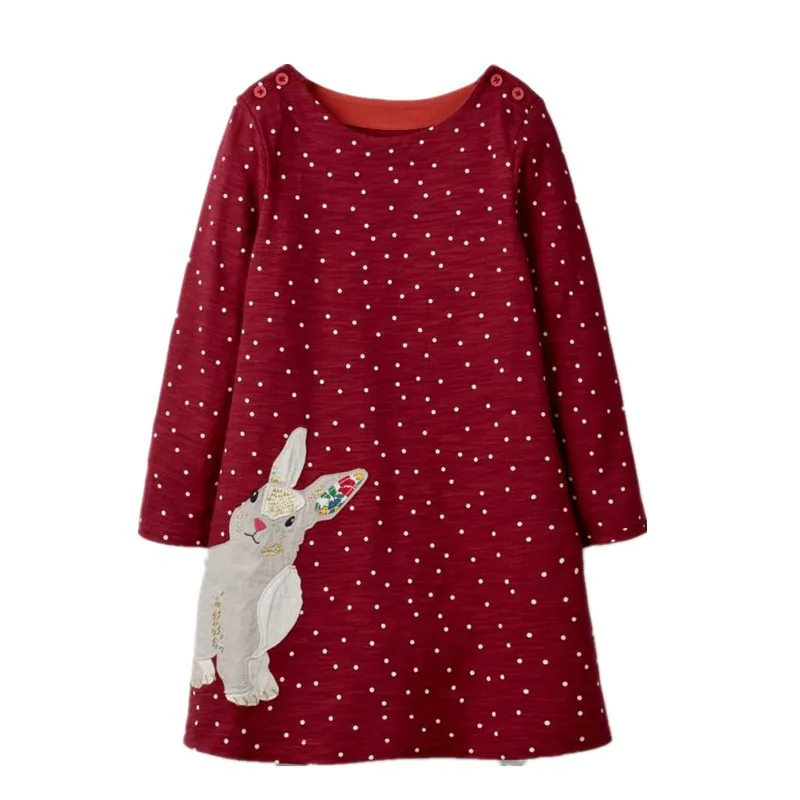 

2018 Little Girls Princess Dress Autumn Spring Girls Dress Princess Party Dress Cute Childrens Clothes