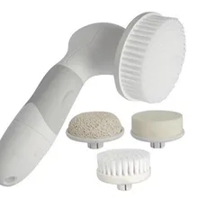 4 in1 Многофункциональный Электрический лицо щетка для чистки лица SPA управляется комплект уходу за кожей лица кисти красоты массаж