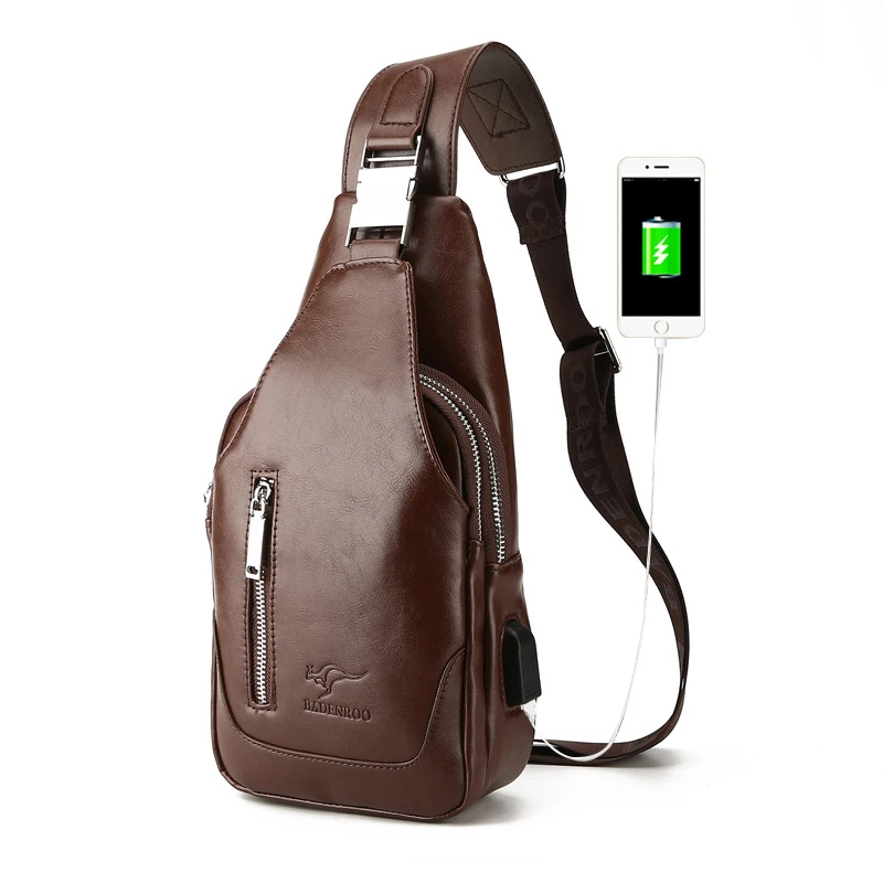 

2019 Men Chest pack messenger shoulder bag Male Functional Multilayer Large Capacity Chest Pack for Men Casual Bag Crossbody Bag