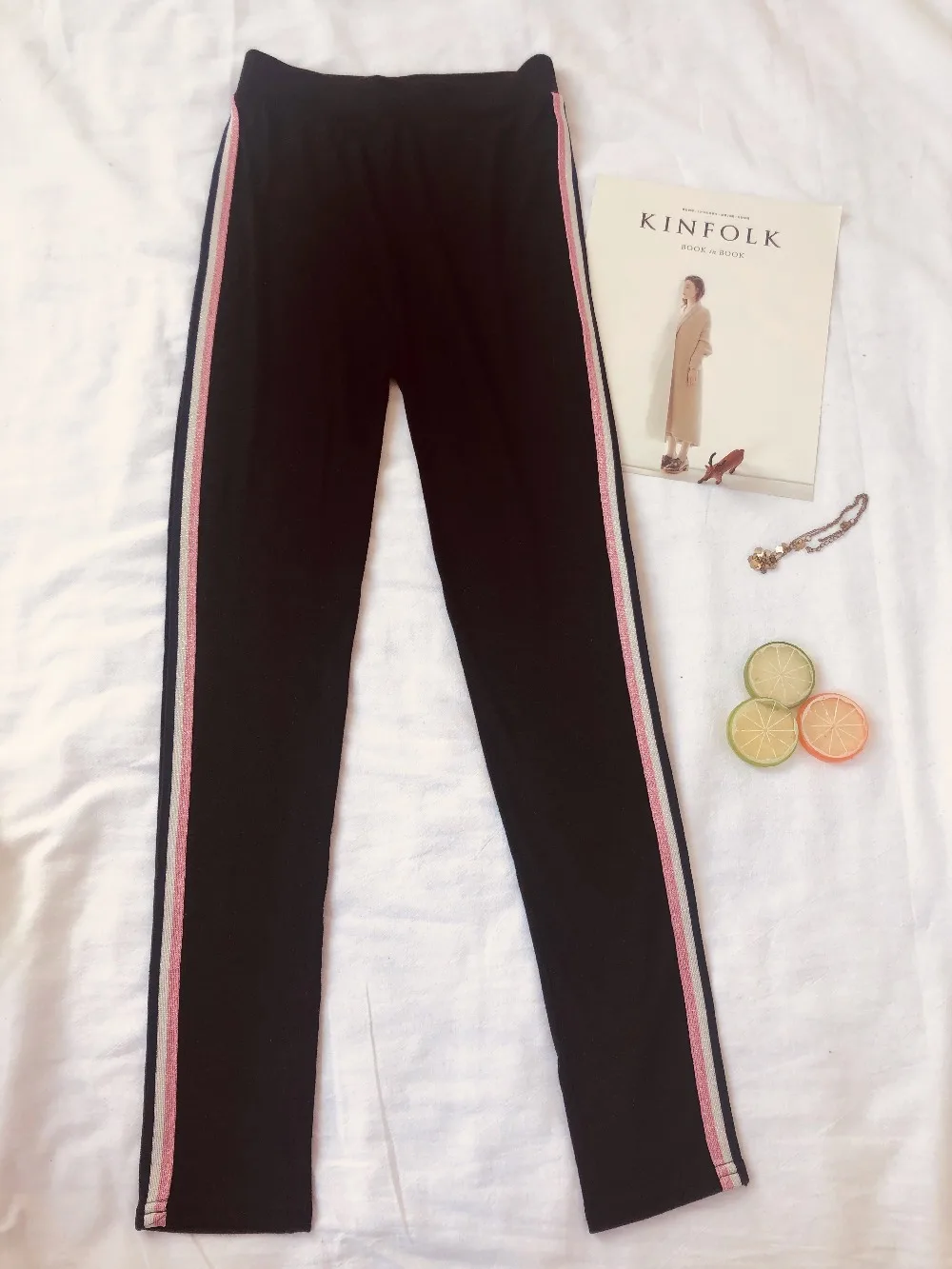 

Mianziduo 2019 New Fashion Women's Spring And Summer High Elasticity Free Shipping Colorful Cotton Leggings Pajamas Pants