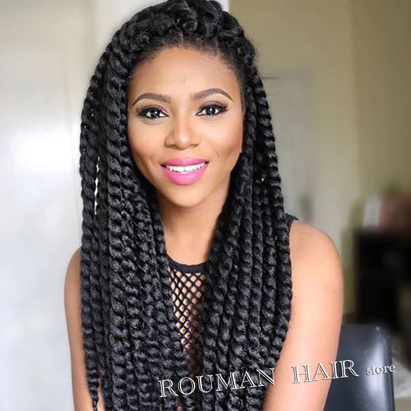 Twist Crochet Braid Hair Extension 14 39 Medium Pre Braiding ...
