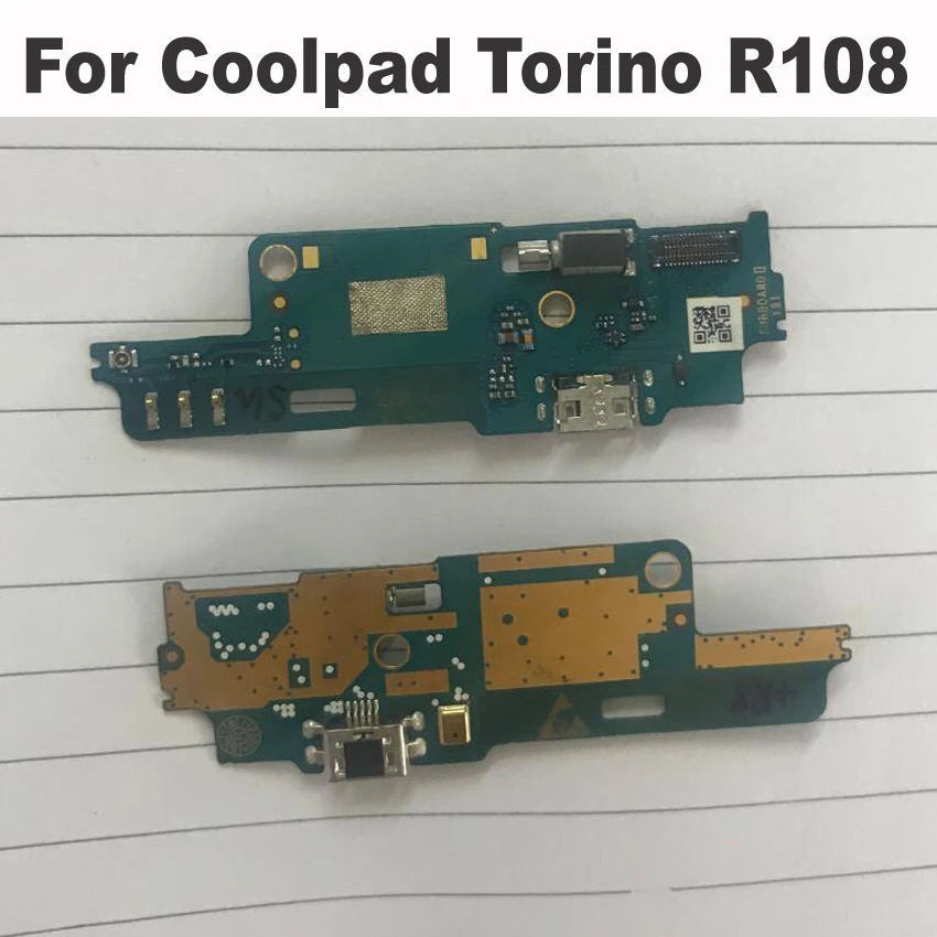 LTPro Вертикальный чехол-книжка для Coolpad Torino R108 зарядка usb-штекера заряда Порты и разъёмы док-станция гибкий кабель с микрофонная доска Замена