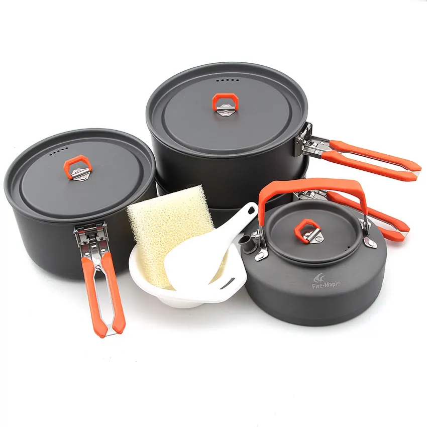 Fire Maple Feast 4 Hot Sale 4 5 Person Cooking Pot Camping Cookware