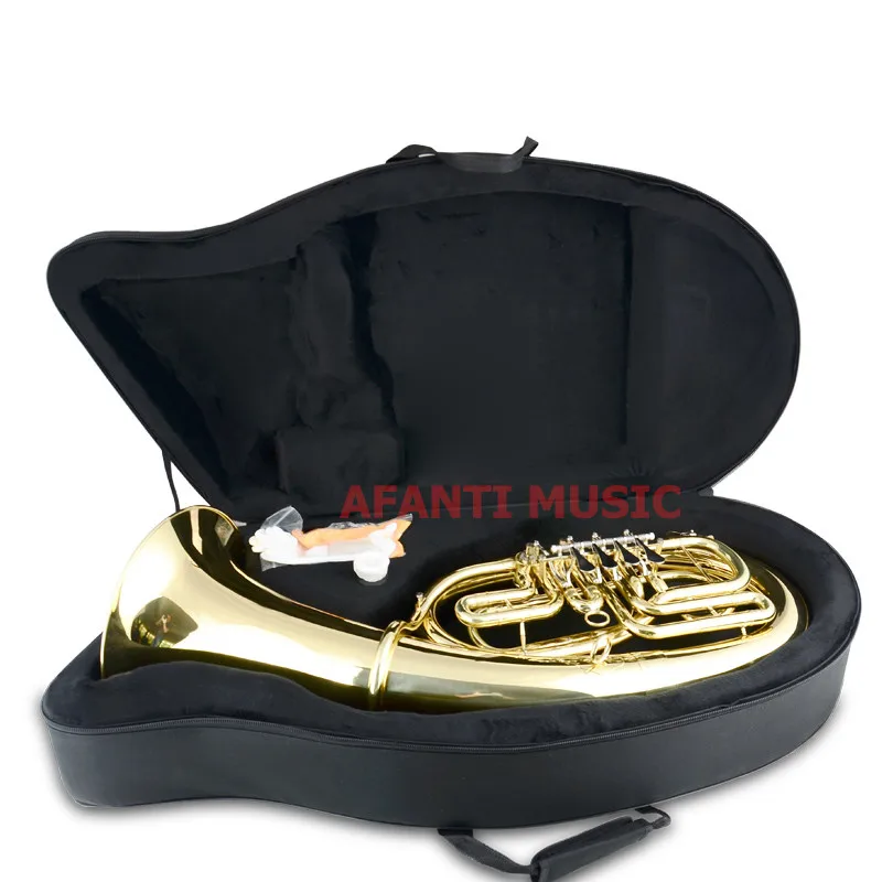 Afanti Music Bb tone / Yellow Brass / Gold Lacquer Baritone (BAR-104)