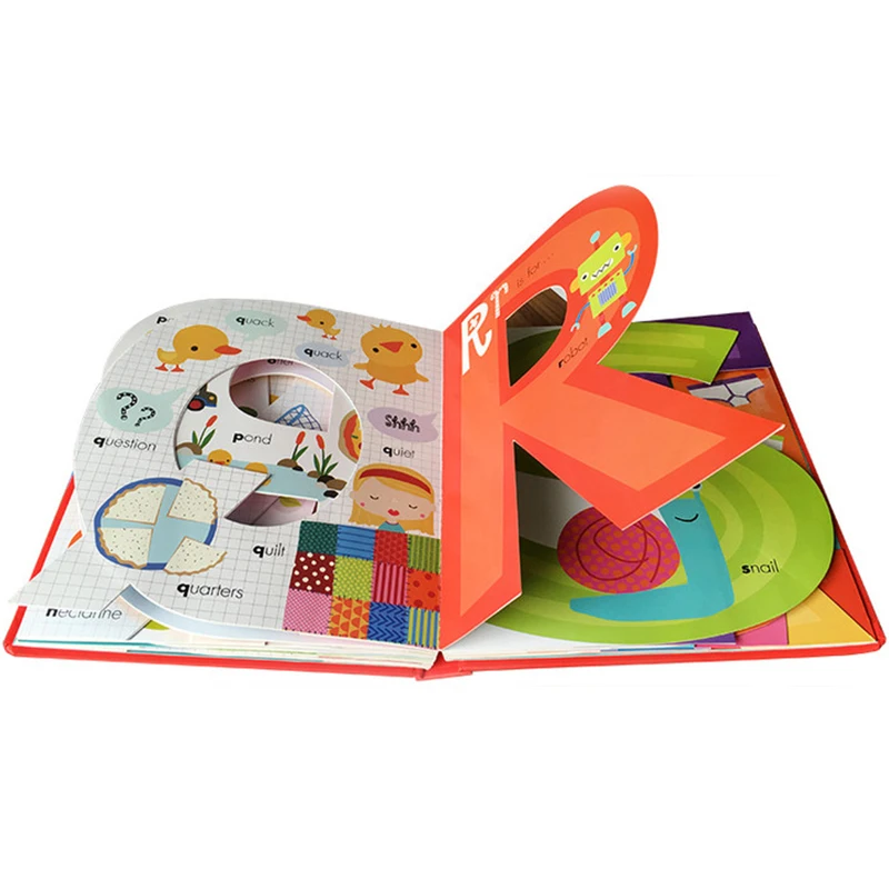  My Awesome Alphabet Book ABC original English board Books Baby kids learning educational word book 