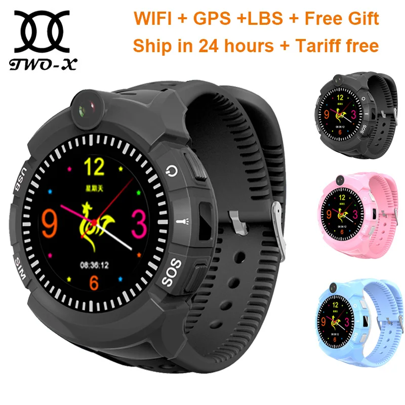 Baratos Reloj inteligente bebé Q360 para niños reloj inteligente para niños Reloj gps para niños reloj VM50 con cámara GPS WIFI ubicación niño reloj inteligente pk Q528