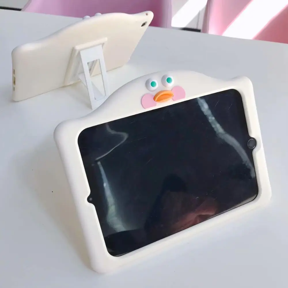 

For iPad 9.7 2017 2018 Case for Apple ipad 2 3 4 Air 1 2 Pro 9.7 10.5 case Mini 1 2 3 4 Kids Cute soft silicon stand Cover Funda