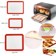 Силиконовый коврик для выпекания Формы для выпечки печь антипригарный поднос для печенья термостойкий
