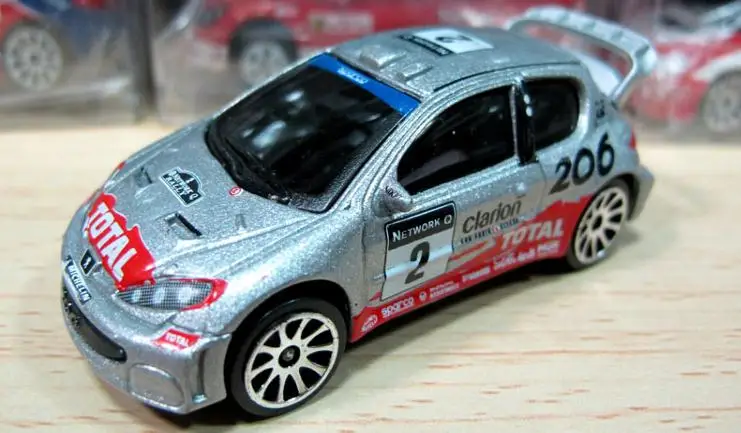 Высокая моделирования Renault, ≥got, toyota corolla, subaru гоночная модель, 1: 64 модели автомобилей из сплава, металлические литья, игрушечный автомобиль - Цвет: 7