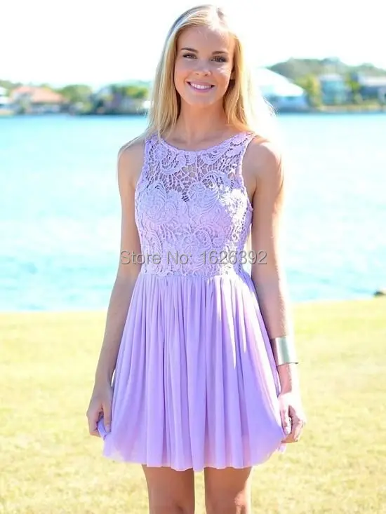 lilac semi formal dresses