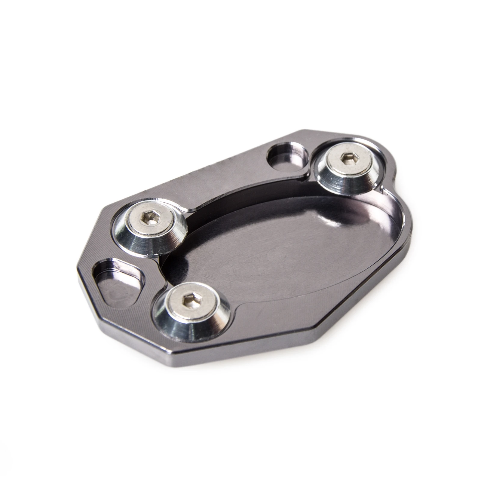 Parking Kickstand Pad Enlarge Side Stand Plate Pedal Holder for Kawasaki Z1000 10-17 Z1000SX Ninja 1000 11-14 ZX-10R ER6N 12-16