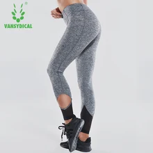 VANSYDICAL женские спортивные длинные штаны для йоги женские спортивные брюки обтягивающие сексуальные фитнес-плотно леггинсы штаны для бега