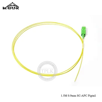 

Free Shipping 50pcs 1.5m SC APC Pigtail Simplex Single Mode Mini Pigtail SC APC PLC Fiber Pigtail optic Pigtail