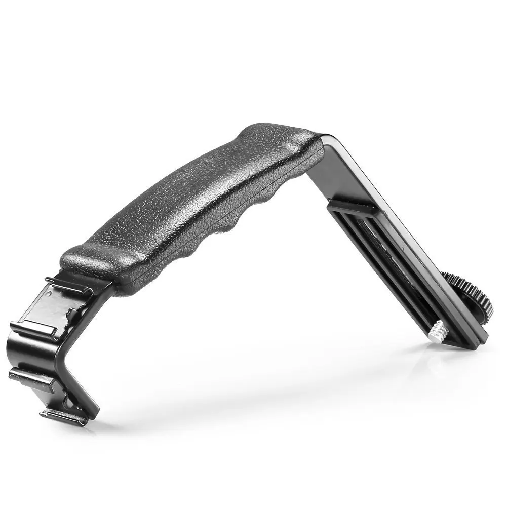 

Camera flash bracket bracket DV bracket photography fill light support stand single L type bracket double side frame