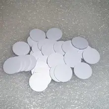 RFID1301 125 кГц низкочастотные TK4100/EM4100 чип RFID, сумка для монет, карт ID круглые карты только для чтения
