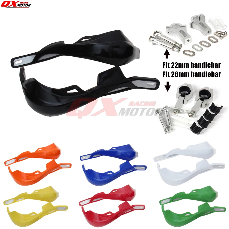 

Handlebar handguards Hand Guards Fit 7/8" 22mm Bar Or 1-1/8 28mm Fat Bar Motorcycle Motorcross Dirt Bike ATV Quad