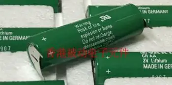

2PCS Spot German original CRAA 3V lithium battery with 3pin soldering feet