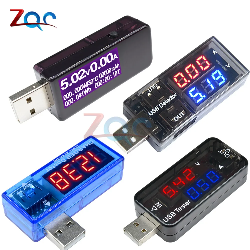 Usb Power Detector Voltage Current Meter Usb Voltage Current Meter