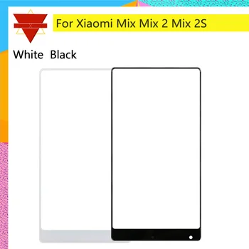 

10pcs\lot Mix Front Panel 6.44"For Xiaomi Mix Touch Screen Sensor LCD Display Digitizer Front Outer Glass 5.99" For Mix 2 Mix 2S