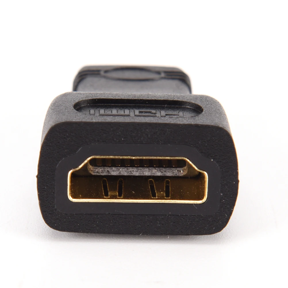 Преобразователь Mini HDMI в 1 шт. позолоченный удлинитель HD разъем адаптера для видео