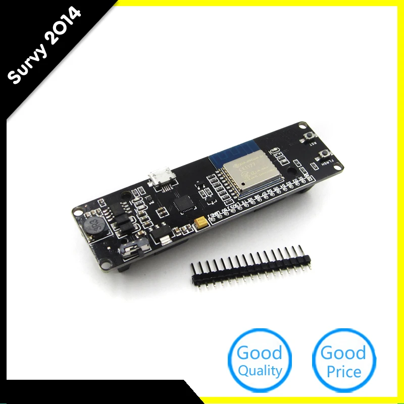 

For WeMos D1 Esp-Wroom-02 Motherboard ESP8266 Mini WiFi Nodemcu Module 18650 Battery