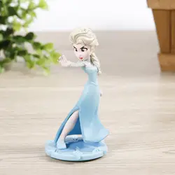 Disney льда Романтика характер украшения рук Aisha Анна Длинные волосы принцессы 3 предмета birthtday торт аксессуары украшения игрушки