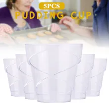 SOLEDI, чашка для смузи, Одноразовая Пластиковая хозяйственная посуда, чашка для пудинга, салат на день рождения, 13*7,2*7,2 см