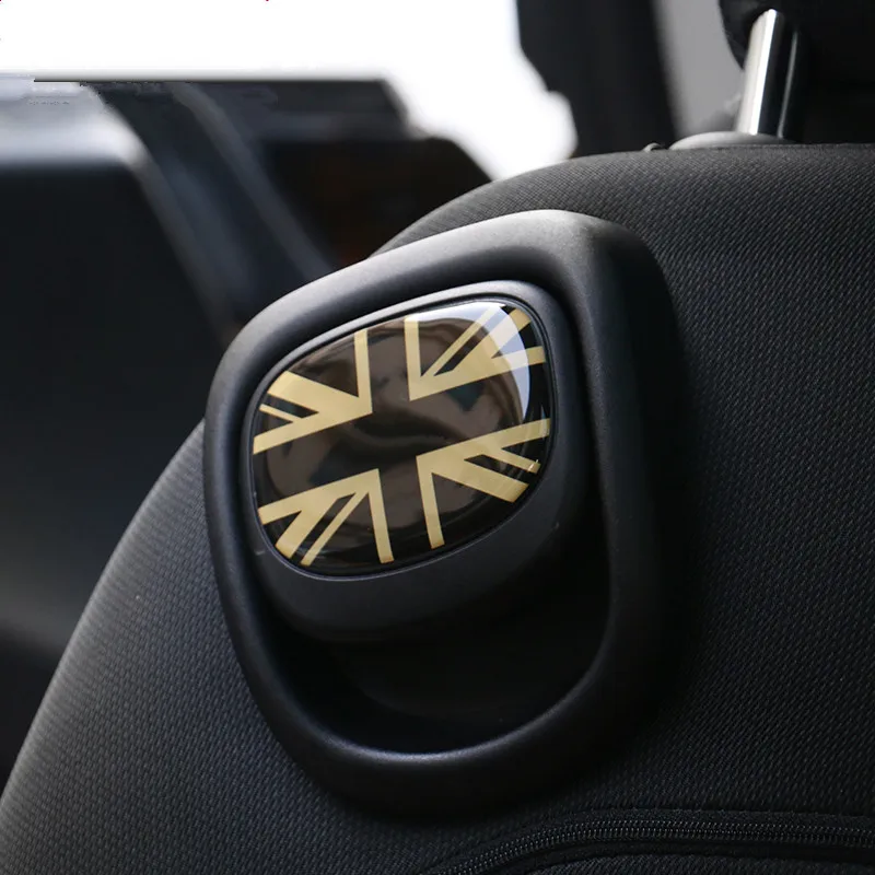 1 пара наклейки на заднее сиденье автомобиля для Mini Cooper F56 хэтчбек F55 Hardtop интерьер