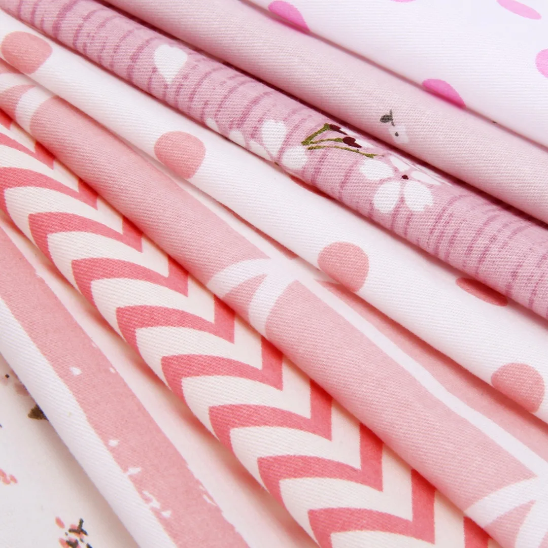 100pcs Floral Soft Cotton Fabric Bundle 12*10cm for Patchwork Scraps Quilting Sewing Quilts Card Bags DIY Crafts Cloth Mayitr
