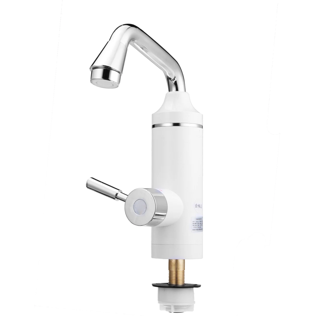 

High Quality Electric Water Heater Faucet Kitchen Instant Fast Heating 3000W White Digital Display Leakage Protection 220V-250V