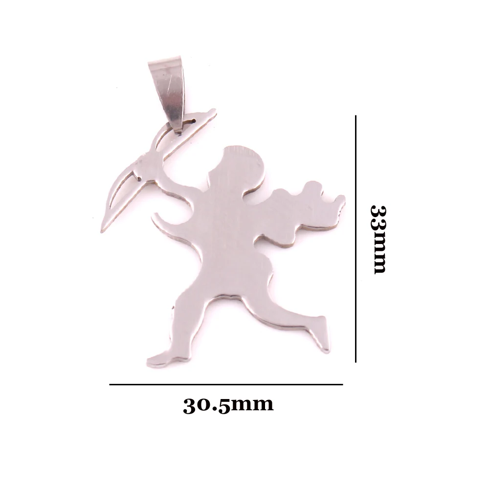 Подвеска из нержавеющей стали для спортивного стрельбы лука|sports pendant|pendant