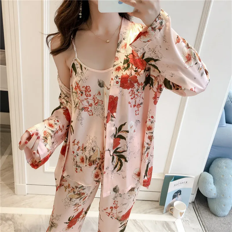 Faux Silk sleepwear panys sexy28