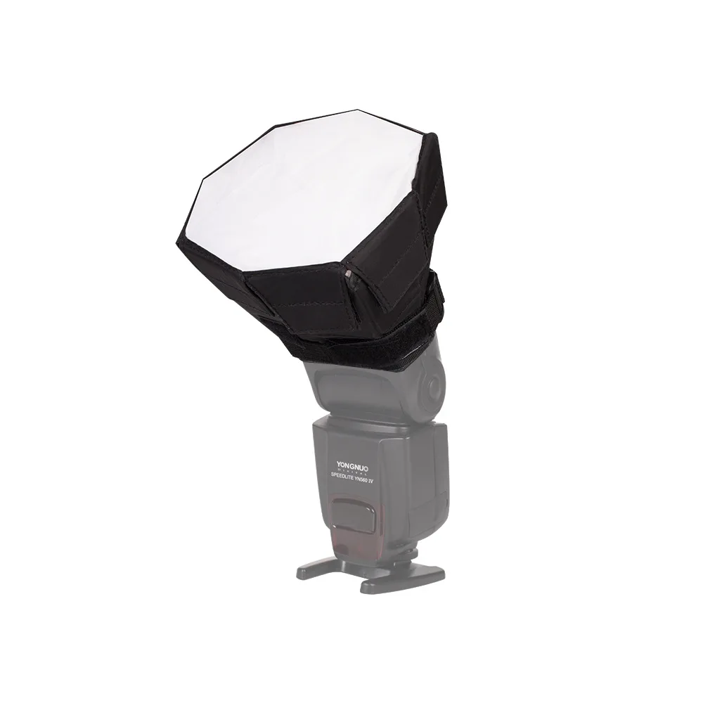 Prata Refletor Difusor Flash софтбокс Профессиональный мини Foto Suave Caixa De Luz para для камеры Canon Nikon
