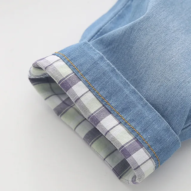New Boy's Shorts Casual Fashion Solid color Cotton 100% Thin denim fabric Children shorts Clothing for 2-7 Years 4