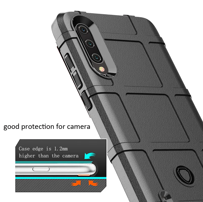 Прочная защита чехол для Xiaomi mi A3 защитный армированный от падения крышка|Бамперы|