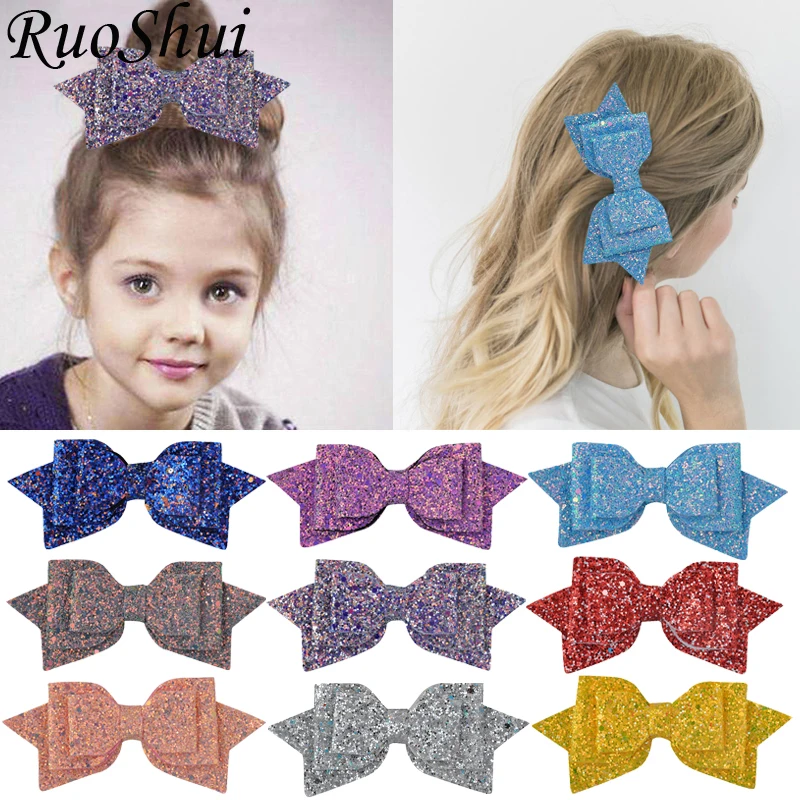 Xmas Kids Girls Baby Headband Toddler Bow Hair Band Accessories Headwear Hairpin