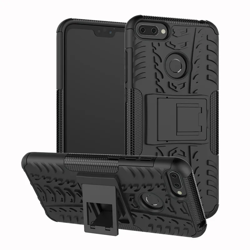 Shockproof luxury For Huawei honor 10 phone case Robot armor Bracket Back cover lite protective bag shell TPU |