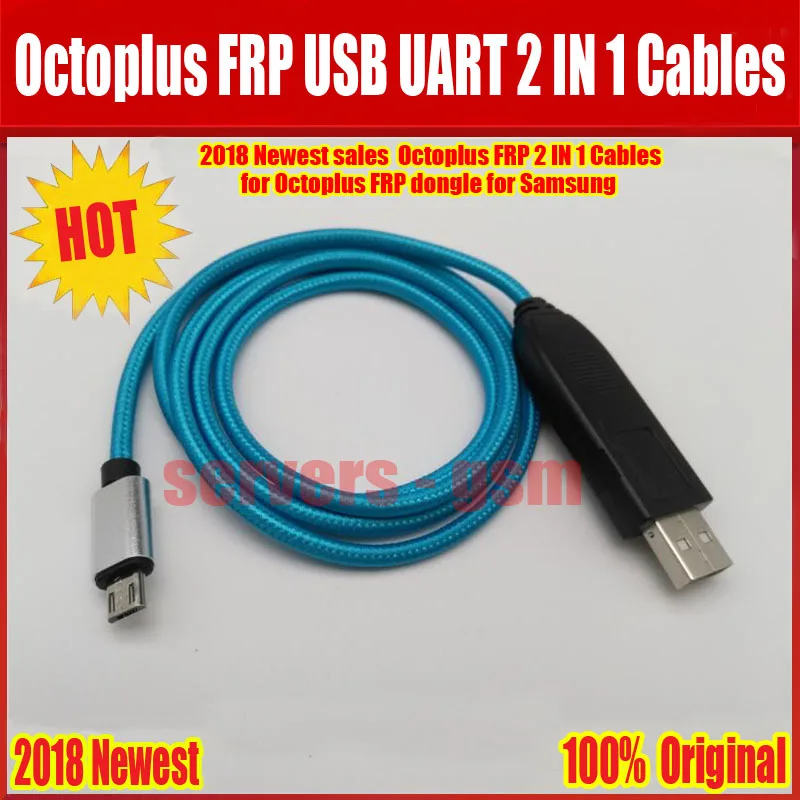 Новейший Octoplus FRP USB UART 2 в 1 кабель(micro+ type c) EFT UART кабель для Octoplus FRP Dongle, EFT Dongle для samsung