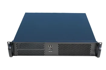 

2U390 short computer case 2 USB server firewall industrial 19-inch rack Chassis
