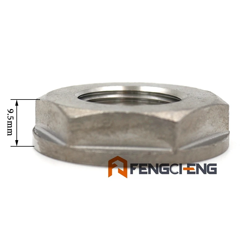 1//2/" Lock Nut Stainless Steel 304 O-Ring Groove Pipe Fitting Lock Nut BSP NEW CL