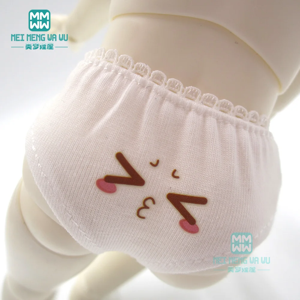 Doll Accessories BJD dolls accessories for 1/3 1/4 1/6 DD SD MOSD BJD Doll Cute expressions small panties