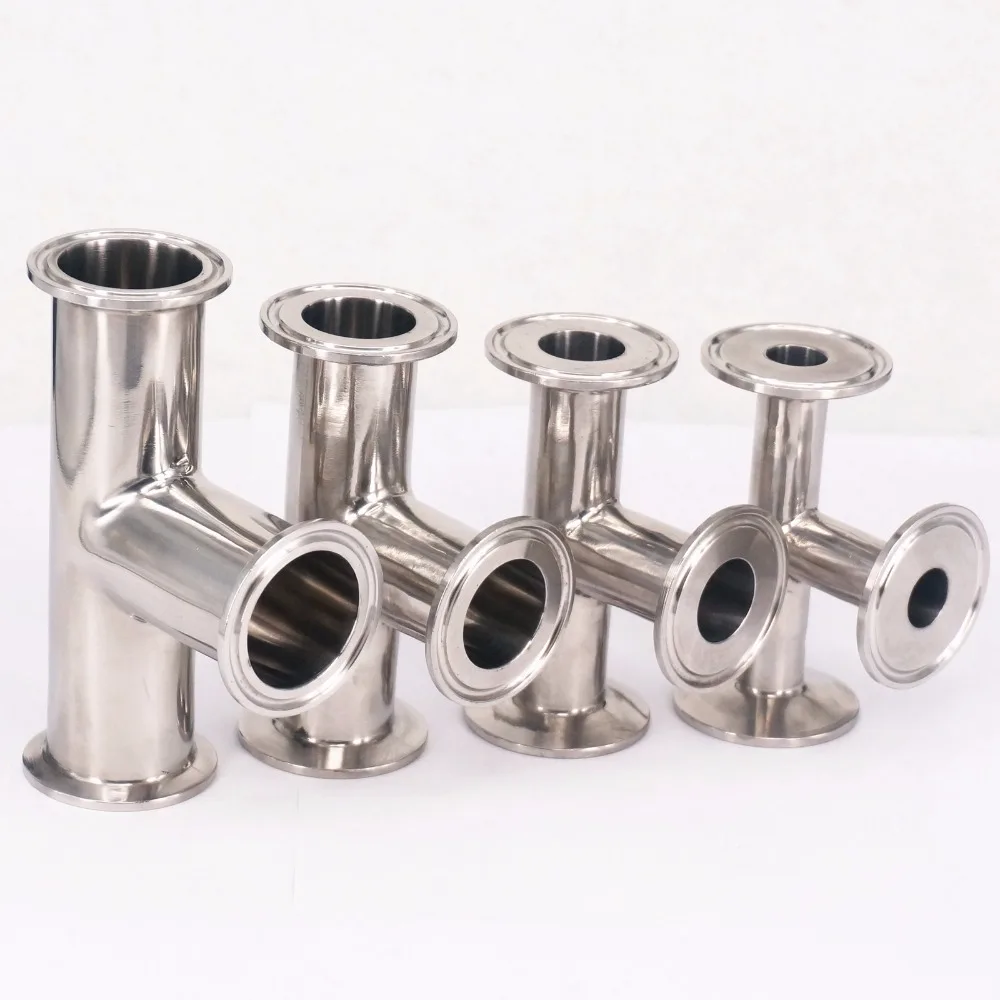 76 Mm a 51 mm tubo OD SS304 sanitario TRI CLAMP Reductor de 3/" X 2/" Home Brew Cerveza