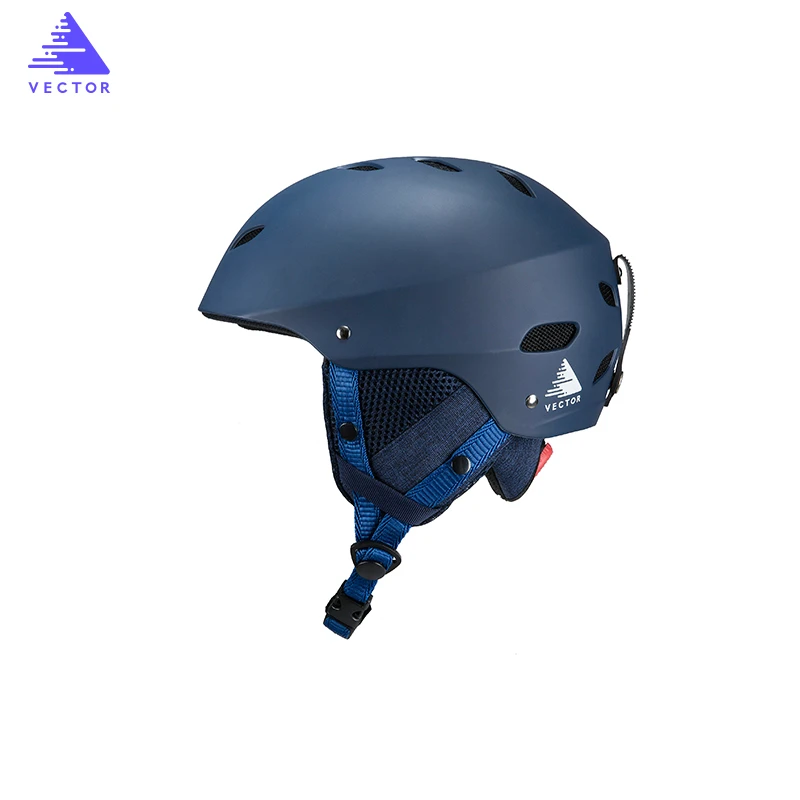 Векторный лыжный шлем профессиональный цельно-Формованный Скейтборд Сноуборд шлем сверхлегкий дышащий мужской женский лыжный шлем 30030 - Цвет: Blue