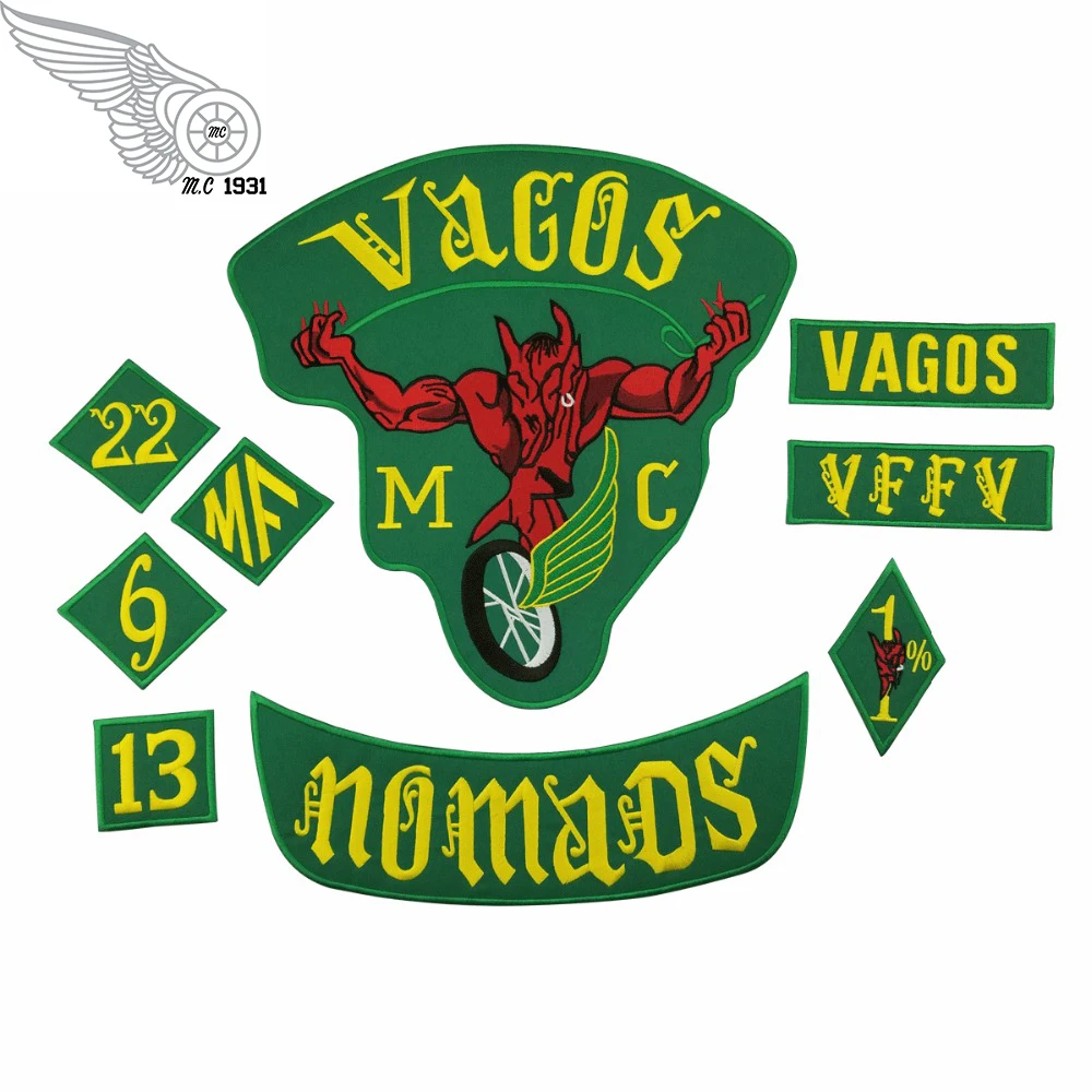 Vagos embroidery patch