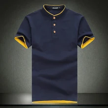 Новинка, летняя Стильная однотонная рубашка поло для мужчин, плюс размер, 6xl, облегающие поло, hombre, короткий рукав, camisa polo/DPL1