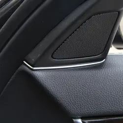 2 шт. Chrome динамик чехол накладка для BMW 5 серии F10 520 523 525 2011-2015 автомобильный аксессуар