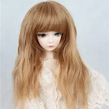 BJD SD doll wig long noodles micro volumes bjd wig 1 3 1 4 1 6